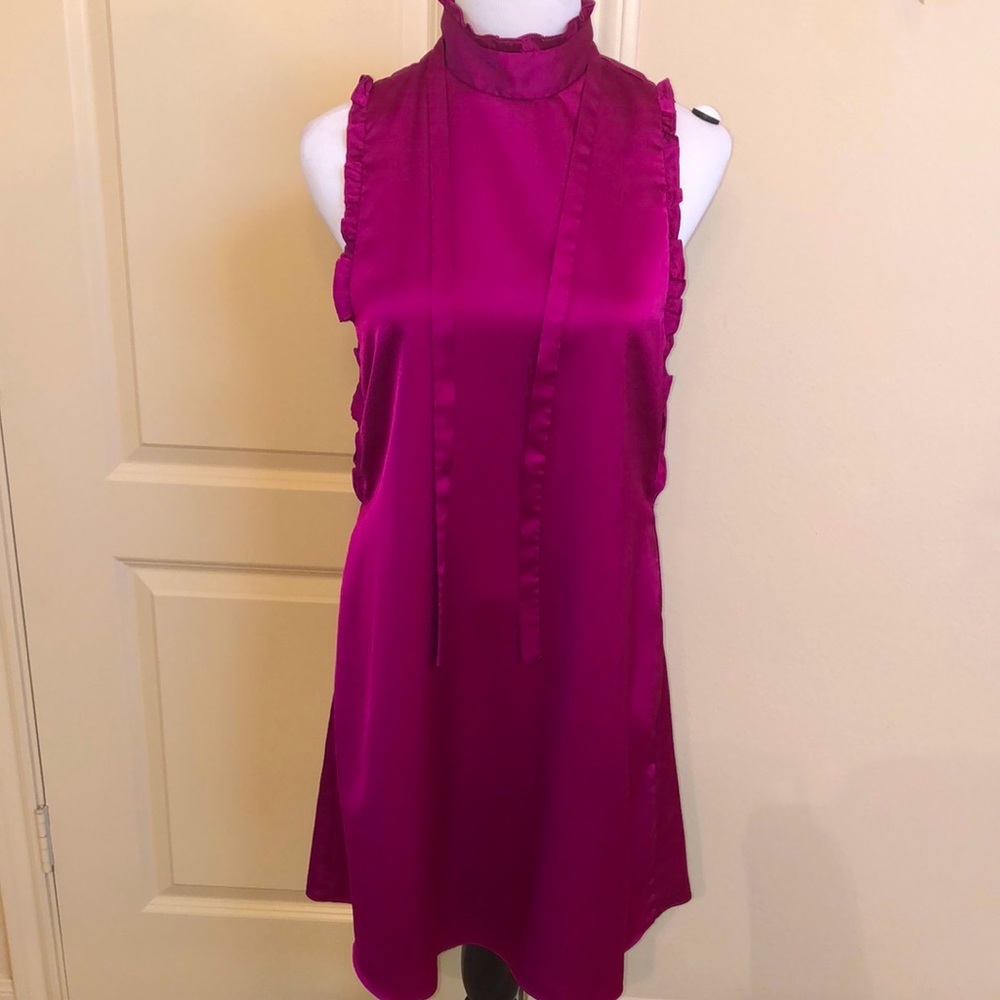 Nwot- the LETTER Maroon dress